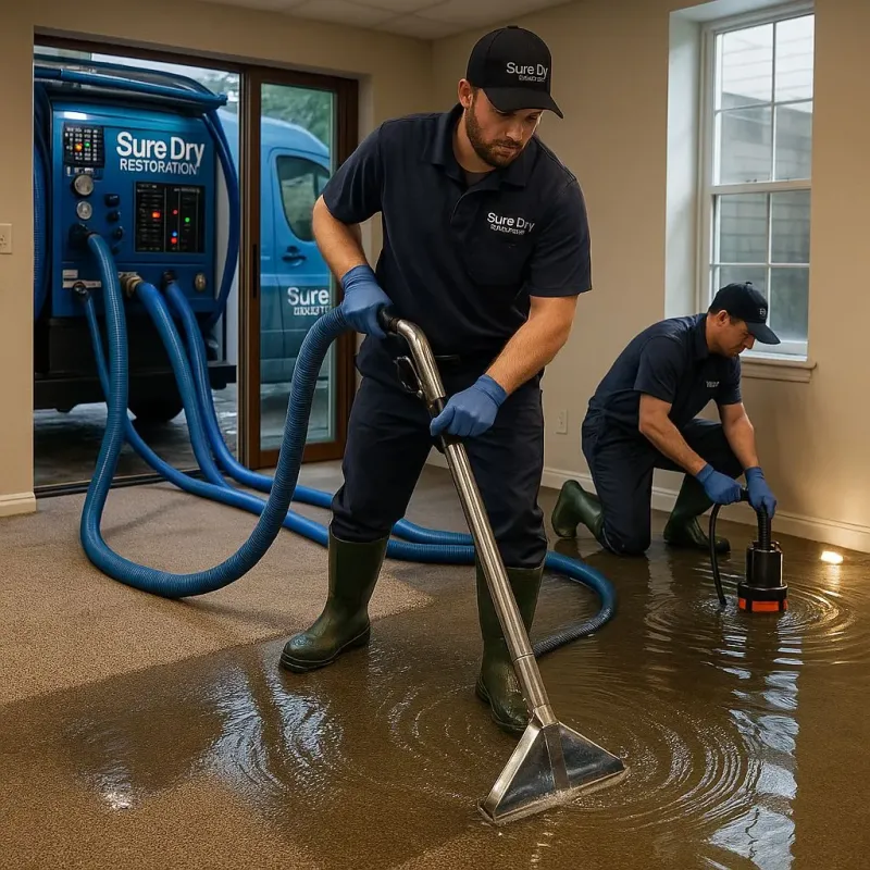 Water Extraction and Removal process in Chatsworth, GA